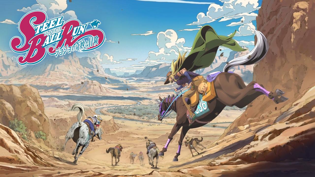 مشاهدة انمي JoJo Steel Ball Run الحلقة 3 الثالثة مترجمة HD